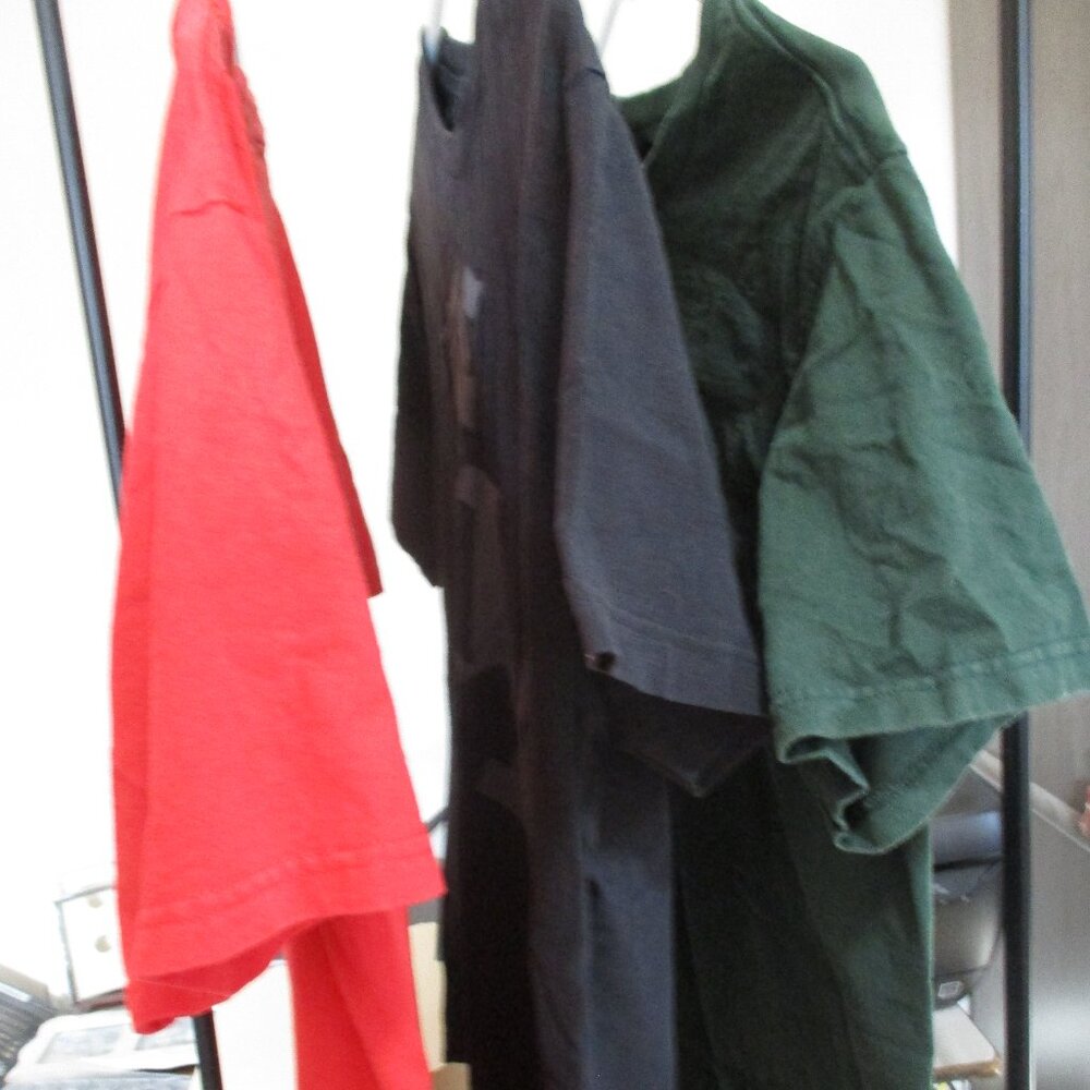 Lot of 3 Young Mens Guys Size Medium T-Shirts Tees Reds Fox Zelda